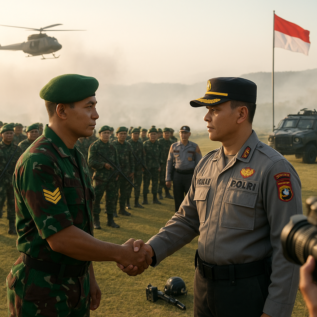 Latihan Gabungan TNI-Polri: Sinergi untuk Ketahanan Nasional