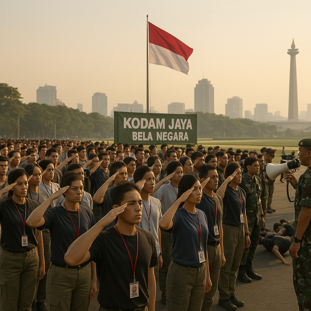 Kodam Jaya Gelar Bela Negara bagi Mahasiswa, Tanamkan Nilai Cinta Tanah Air dan Wawasan Kebangsaan