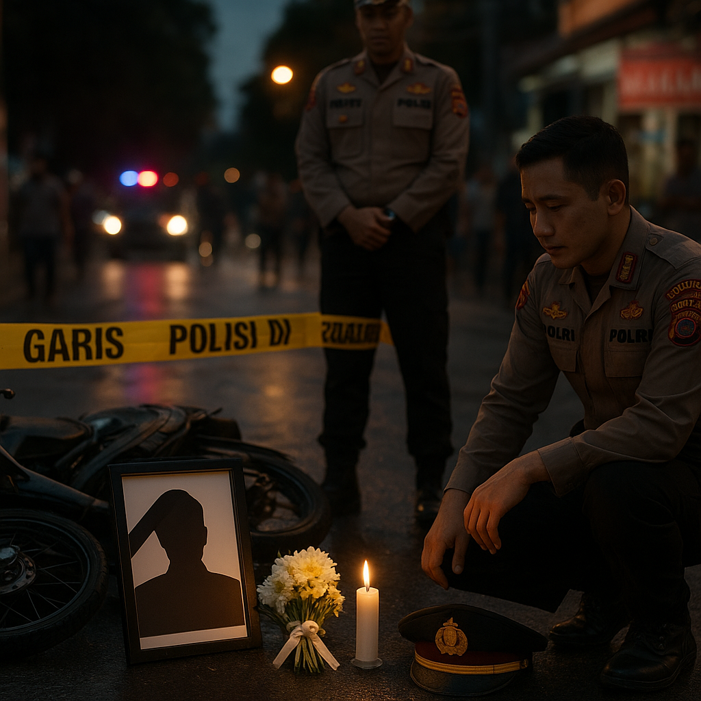 Kronologi Heroik Brigadir Arya Supena Gugur Saat Gagalkan Pencurian Motor