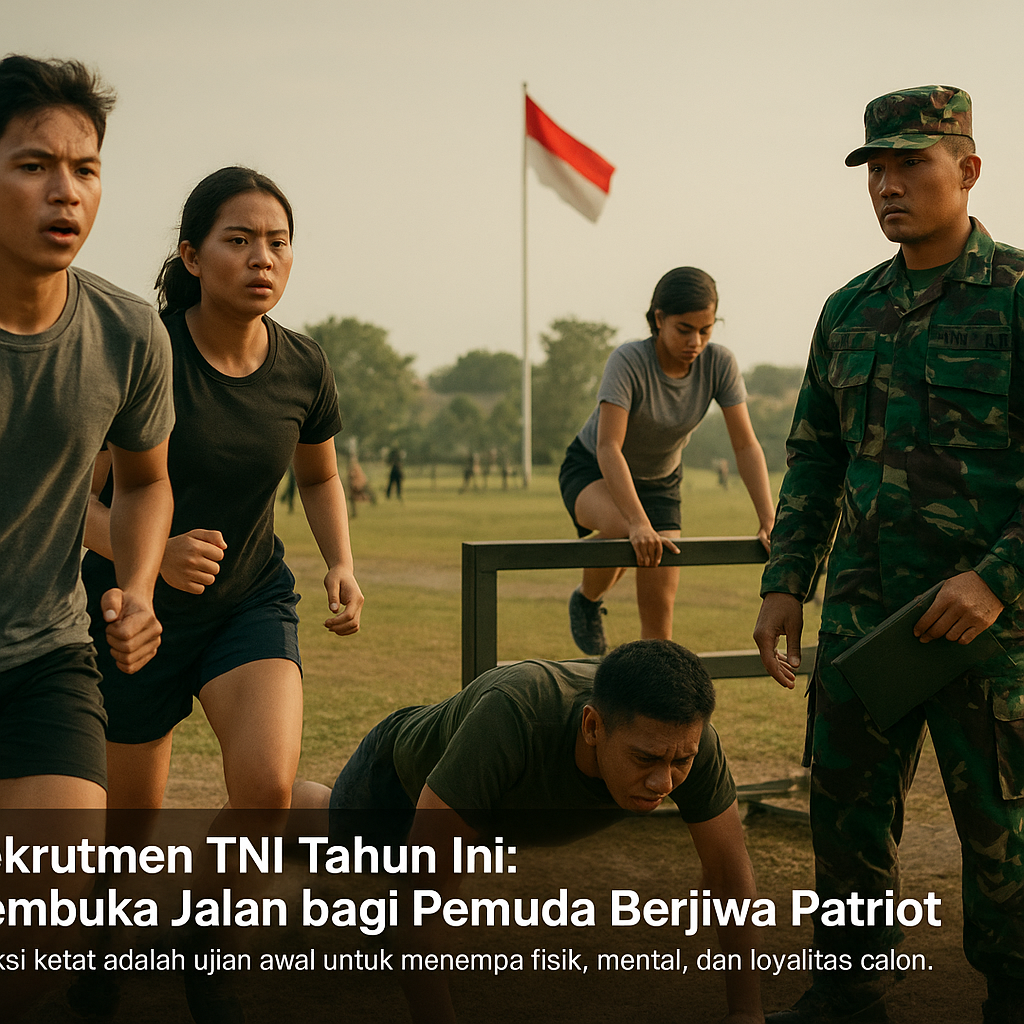 Rekrutmen TNI Tahun Ini: Membuka Jalan bagi Pemuda Berjiwa Patriot