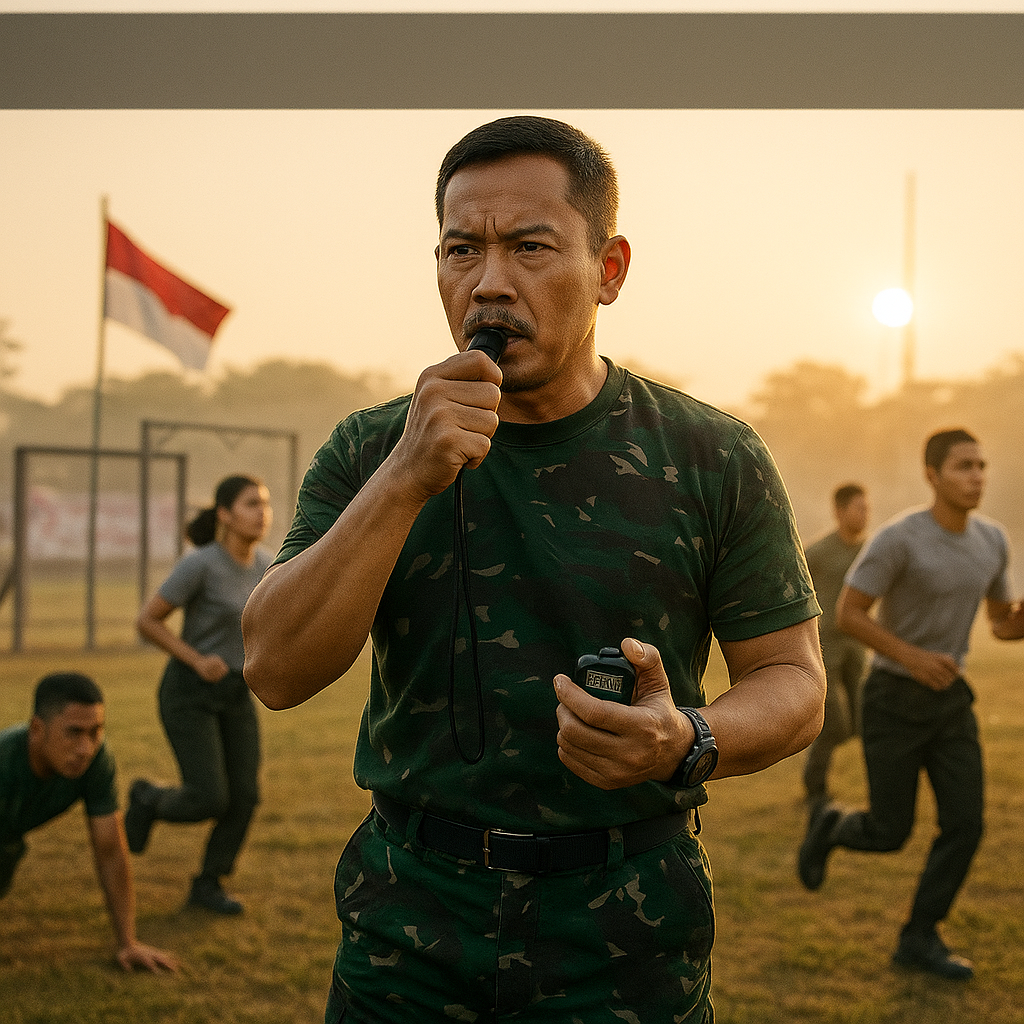 Tips Sukses Lolos Tes Jasmani Rekrutmen TNI/Polri dari Pelatih Senior: Latihan Disiplin Adalah Kunci
