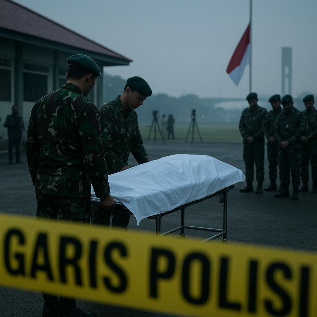 Kronologi Prajurit TNI Tewas Ditembak Sesama Prajurit di Palembang, Berawal dari Cekcok