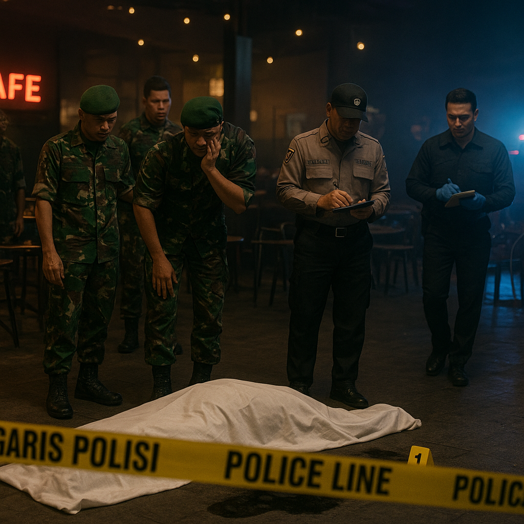 Diduga Senggolan Joget di Kafe, Satu Anggota TNI Tewas Ditembak Sesama Prajurit