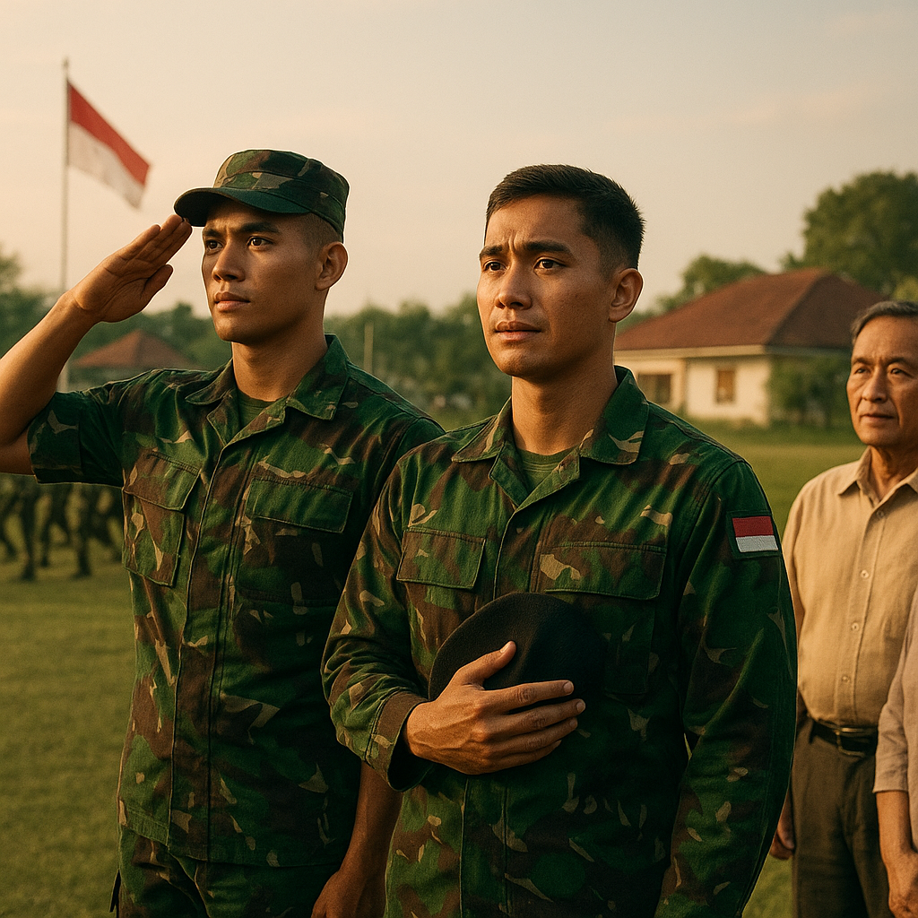 Potret Jiwa Prajurit: Kisah Perjalanan Dua Anak Bupati yang Pilih Menjadi TNI