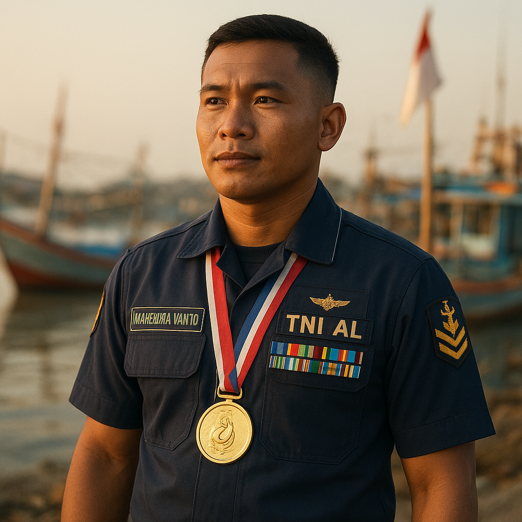 Prajurit TNI AL Sertu Mahendra: Dari Keluarga Sederhana ke Panggung Dunia