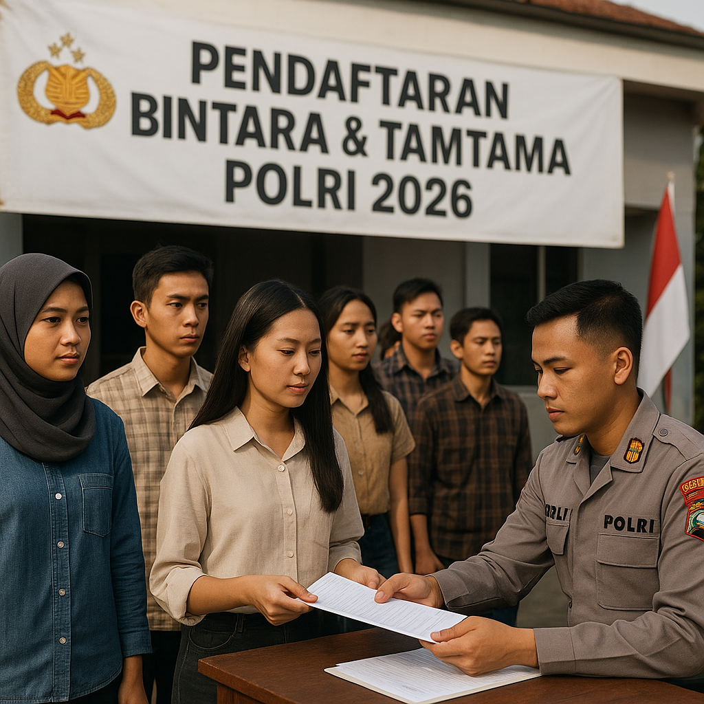 Polri Buka Pendaftaran Bintara & Tamtama 2026: Awal Perjalanan Menjadi Pelindung Masyarakat