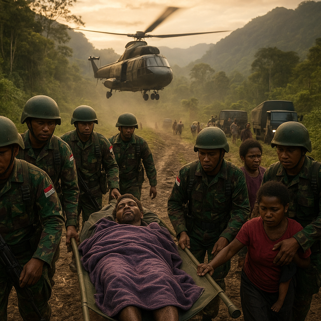 Operasi Evakuasi Heroik: TNI Kuatkan Perisai di Papua Pascaklaim OPM