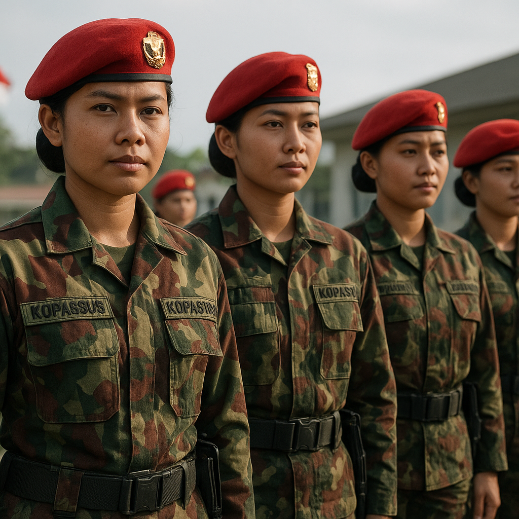 Mengenal Kowad Kopassus: Perempuan Perkasa Pasukan Elite Baret Merah