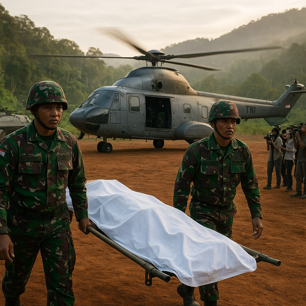 TNI Siapkan Pasukan dan Alutsista untuk Evakuasi 8 Pendulang Emas yang Dibunuh OPM