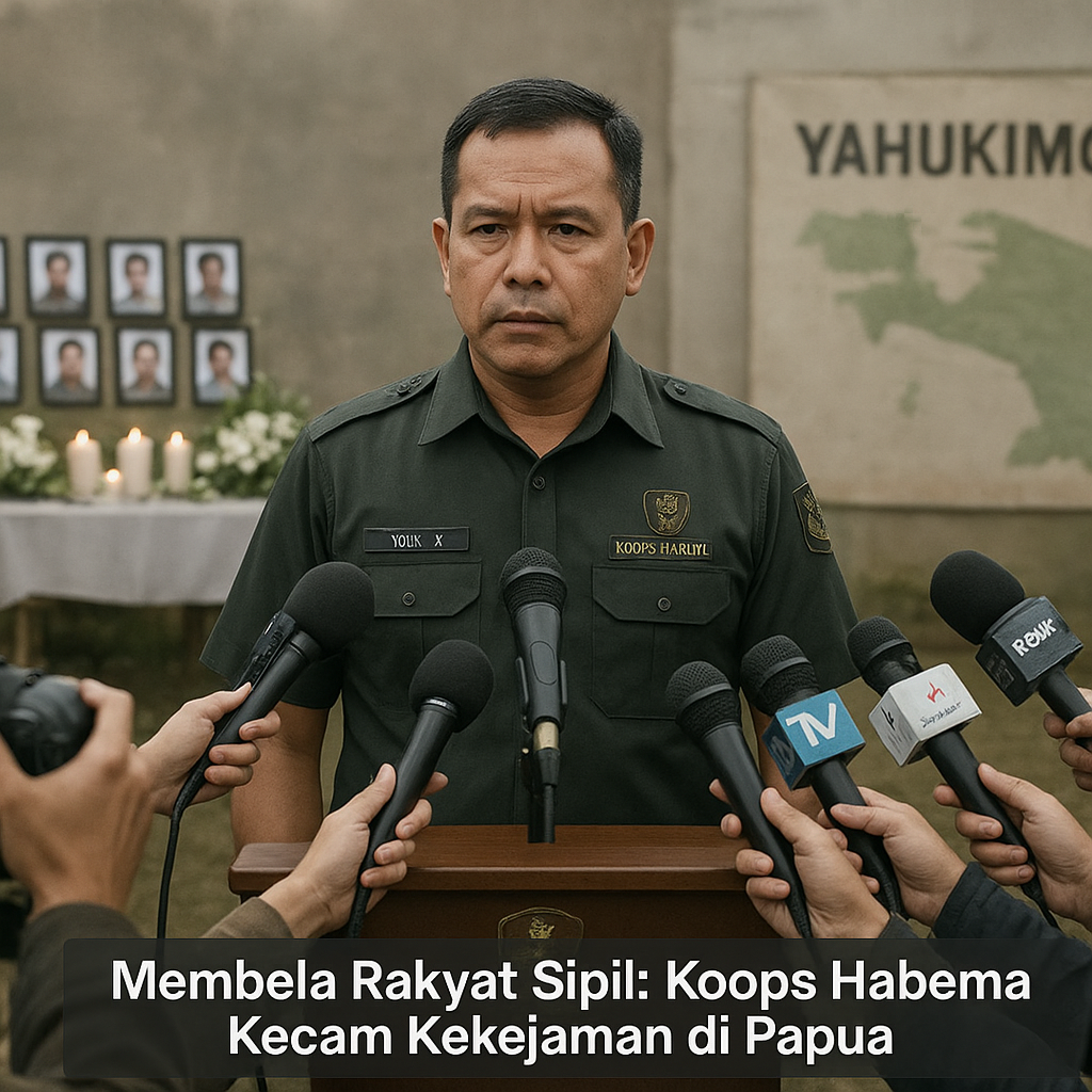 Membela Rakyat Sipil: Koops Habema Kecam Kekejaman dan Tegakkan Hukum di Papua