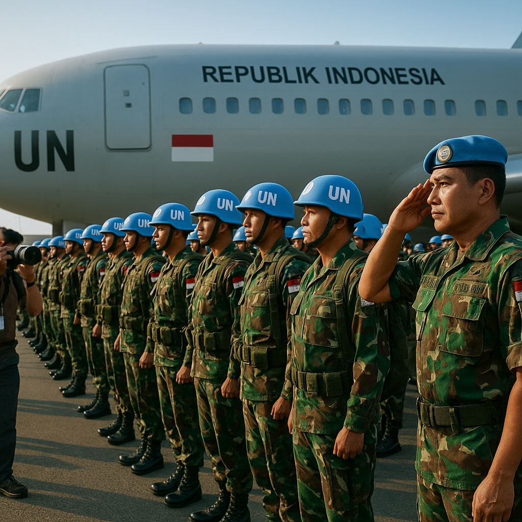TNI Berangkatkan 744 Prajurit ke Lebanon, Panglima Tegaskan Bentuk Kepercayaan Internasional
