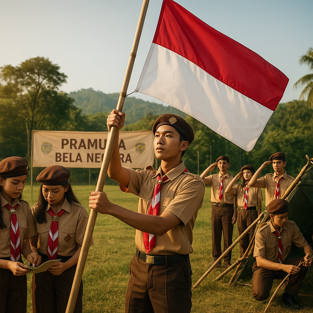 Program 'Pramuka Bela Negara' Diluncurkan untuk Siswa SMA Se-Indonesia