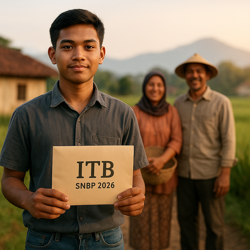 Kisah Rayhan, Anak Buruh Tani Lolos ITB Jalur SNBP 2026