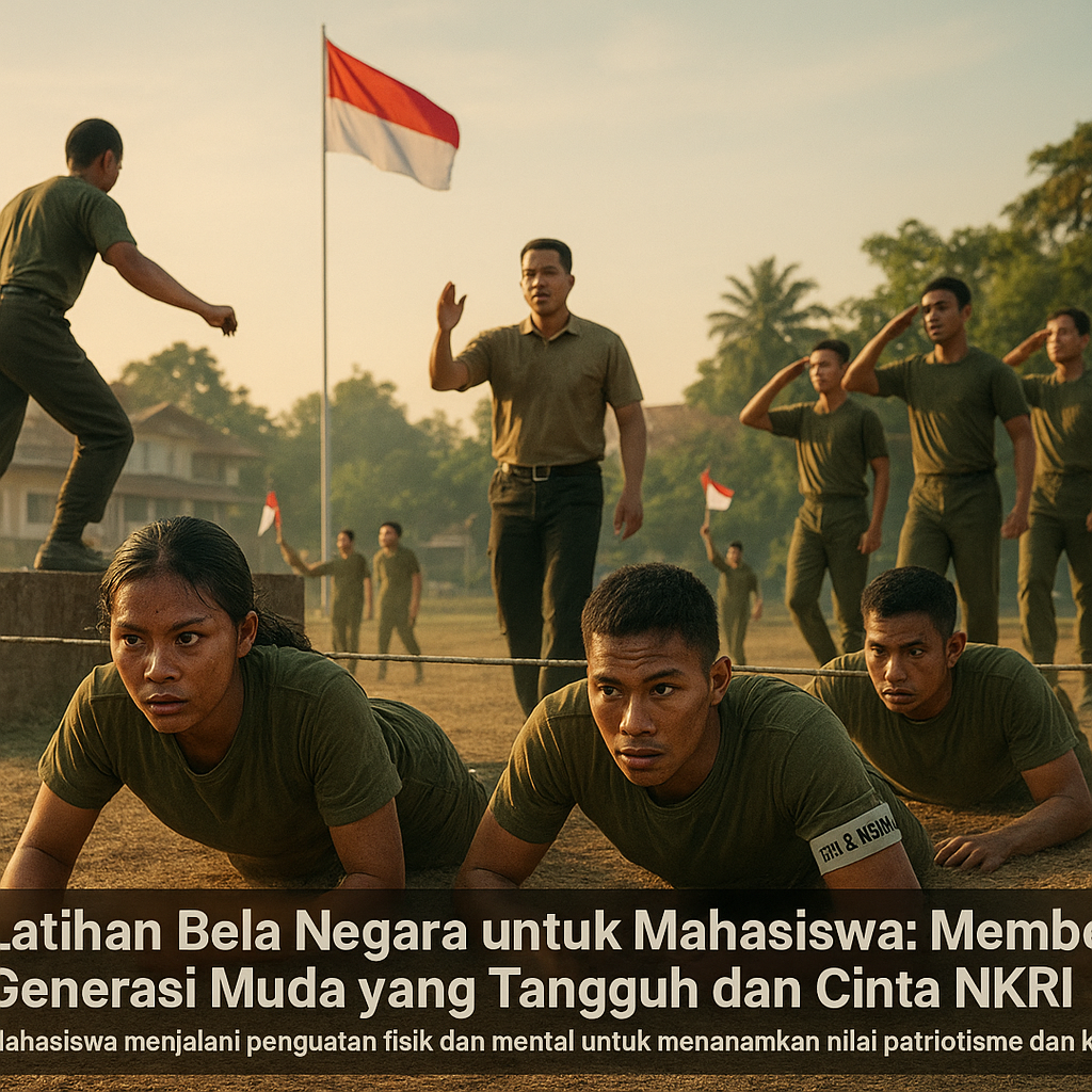 Latihan Bela Negara untuk Mahasiswa, Membentuk Generasi Muda yang Tangguh dan Cinta NKRI