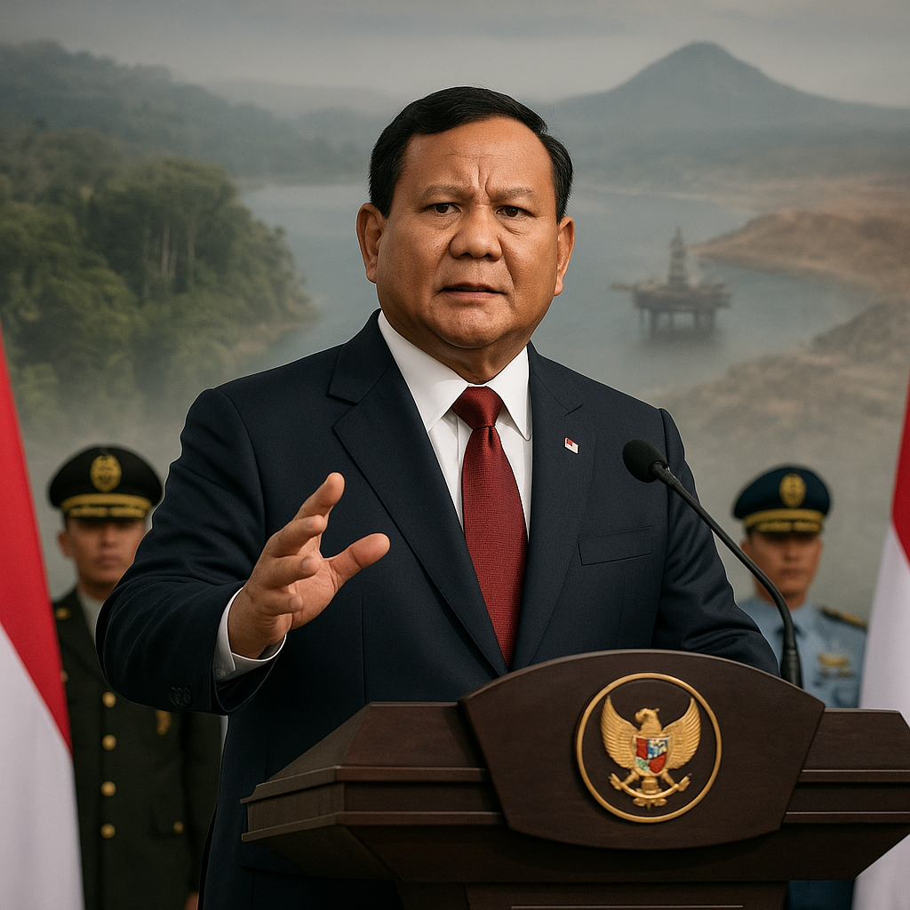 Presiden Prabowo Tegaskan Pentingnya Kekuatan Pertahanan untuk Jaga Kekayaan Alam Indonesia