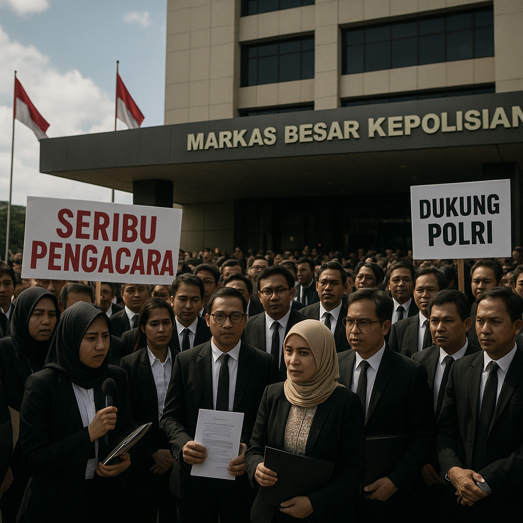 Seribu Pengacara Dukung Polri Hadapi Gugatan CLS Kasus Ijazah Jokowi