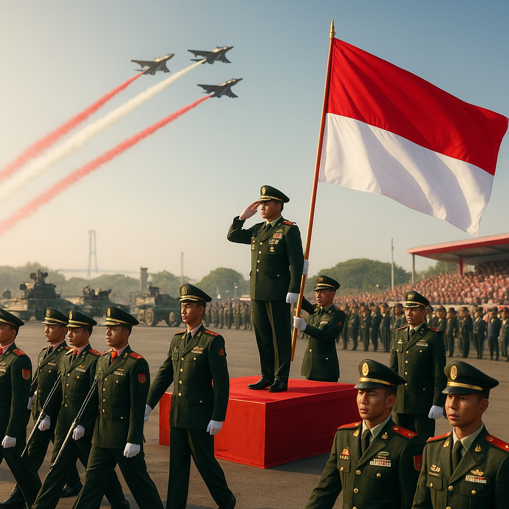 Upacara HUT TNI: Parade Kebanggaan Nasional dan Penegasan Semangat Juang