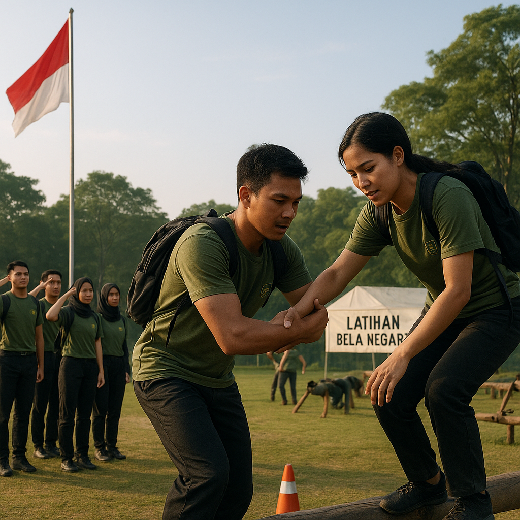 Latihan Bela Negara untuk Mahasiswa: Membentuk Jiwa Patriot dan Tanggung Jawab