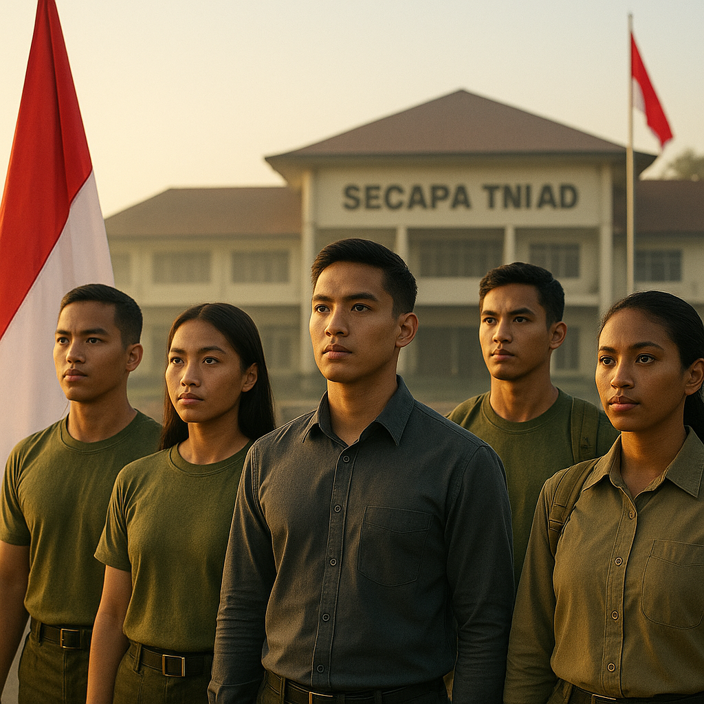 Ikuti Jejak Pahlawan, Pendaftaran Sekolah Calon Perwira TNI AD Dibuka, Ayo Rebut Kesempatan Ini!