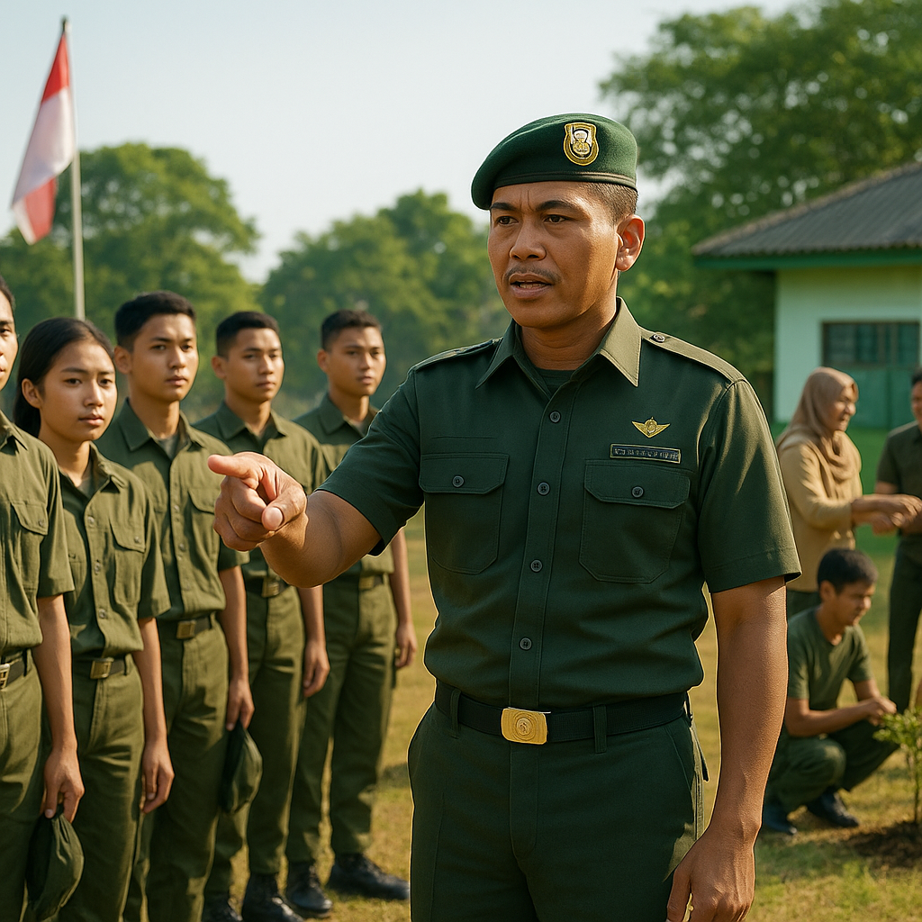 Program 'Pemuda Tangguh' dari Kodam: Melatih Calon Pemimpin dengan Disiplin Militer dan Jiwa Sosial