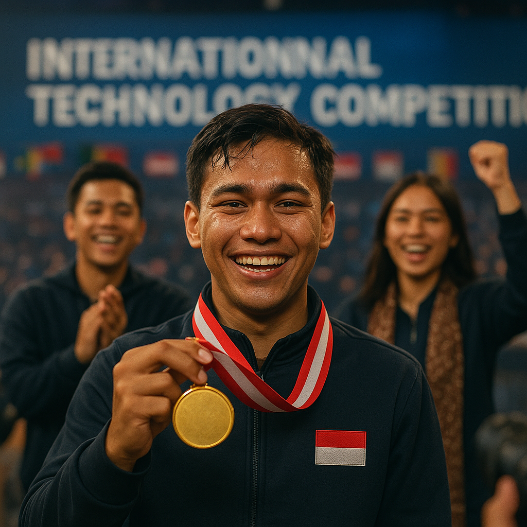 Prestasi Pemuda Indonesia Raih Medali Emas di Kompetisi Internasional