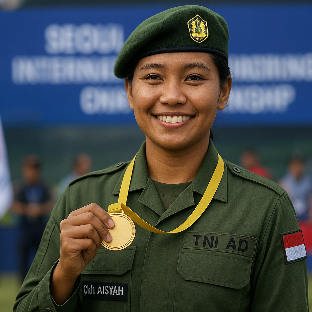 Prajurit Wanita TNI AD Raih Medali Emas di Kejuaraan Menembak Internasional, Bukti Kesetaraan dalam Prestasi