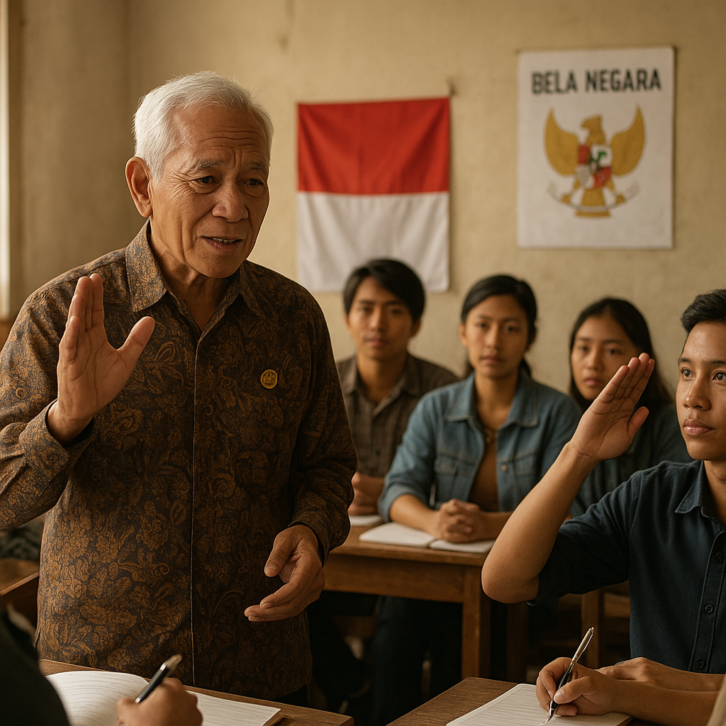 Kisah Veteran Perang yang Tetap Aktif Membina Generasi Muda melalui Pendidikan Bela Negara