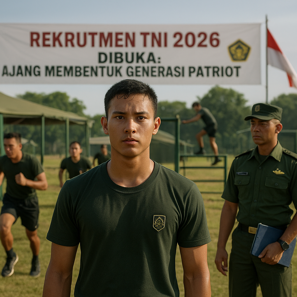 Rekrutmen TNI 2026 Dibuka: Ajang Membentuk Generasi Patriot