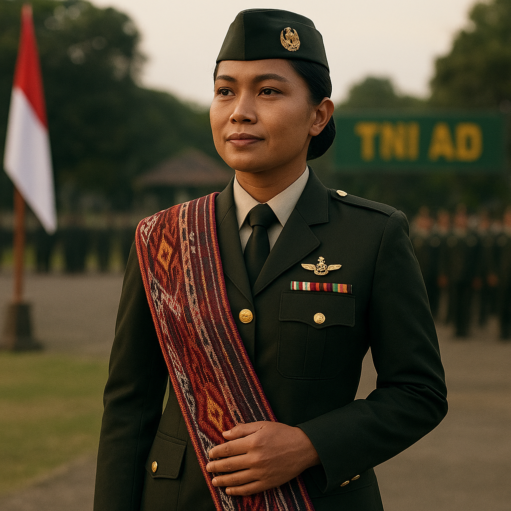 Perempuan Pertama dari Sumba Lolos Pendidikan Perwira TNI AD, Kisah Ketangguhan hingga Lulus