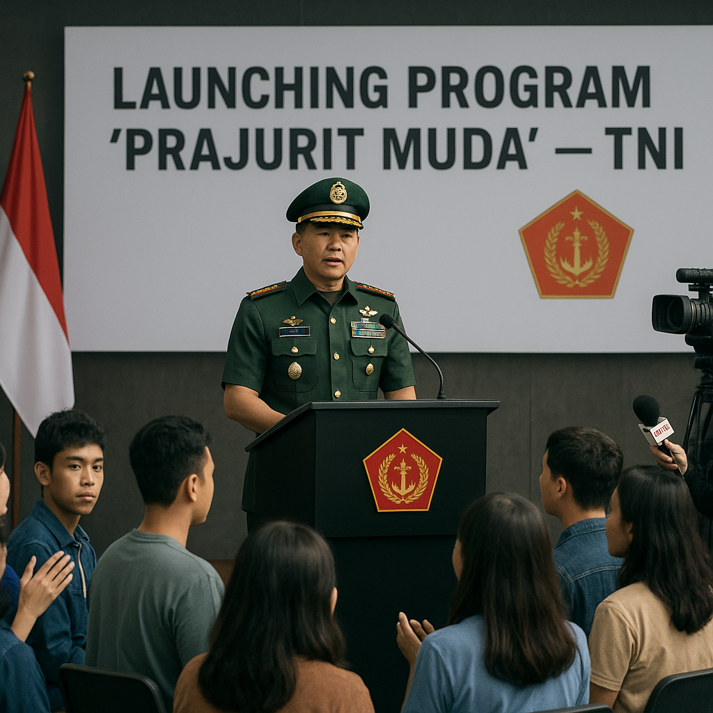 Launching Program 'Prajurit Muda' oleh TNI, Ajakan untuk Generasi Z Terlibat dalam Bela Negara