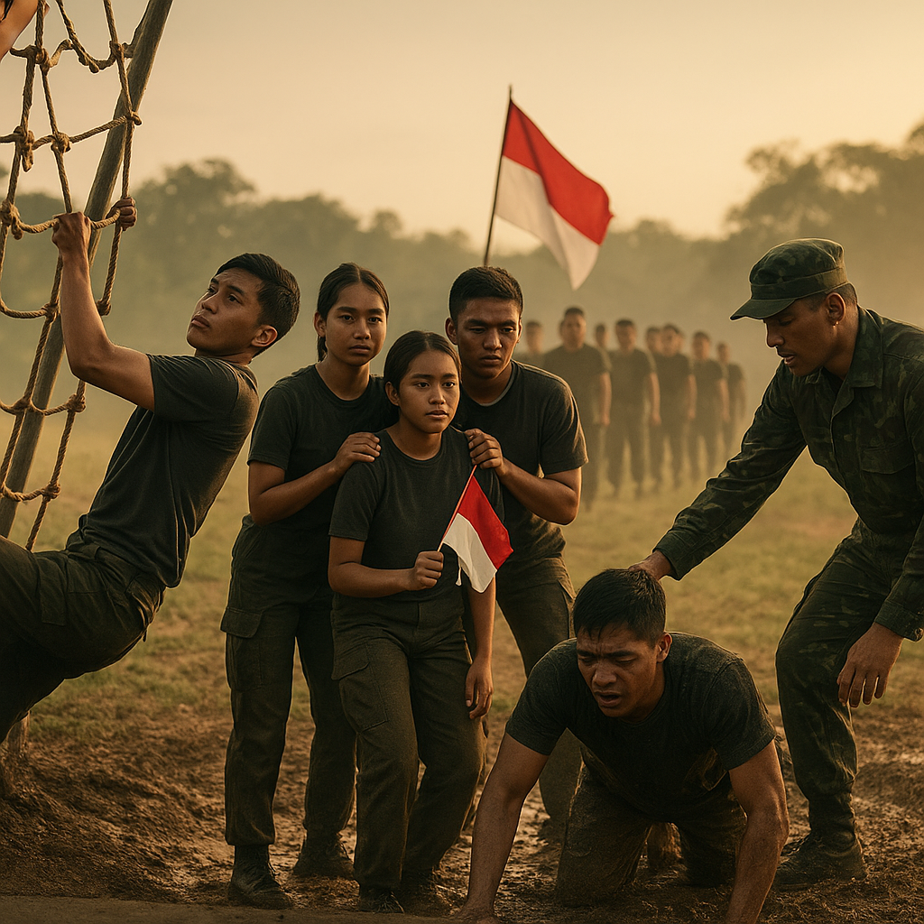 Latihan Bela Negara bagi Mahasiswa: Tantangan Fisik dan Mental untuk Membangun Karakter Patriot