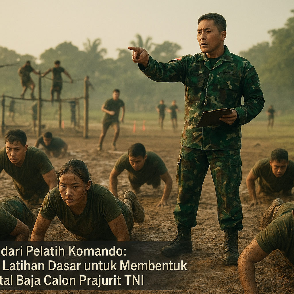 Tips dari Pelatih Komando: Lima Latihan Dasar untuk Membentuk Mental Baja Calon Prajurit TNI