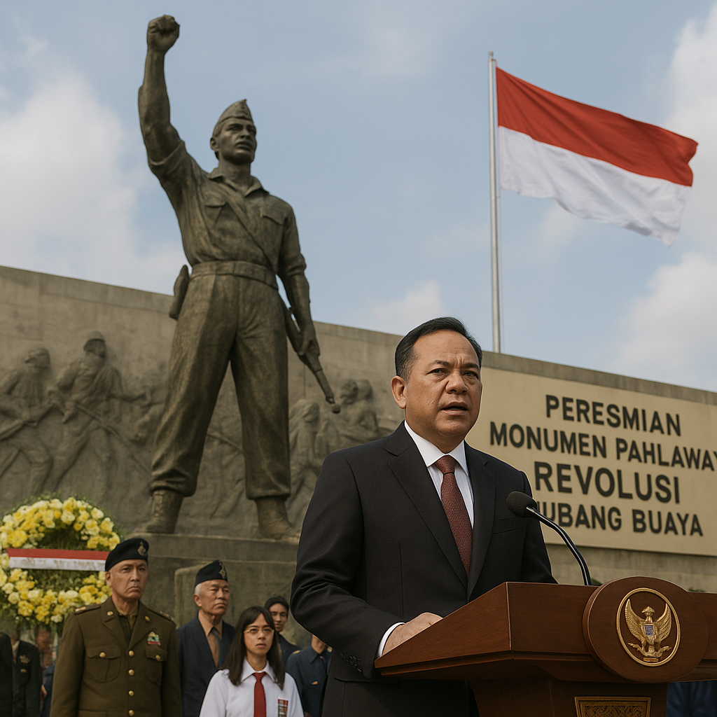 Mendagri Resmikan Monumen Pahlawan Revolusi di Lubang Buaya, Ajak Generasi Muda Teladani Nilai-Nilai Kepahlawanan