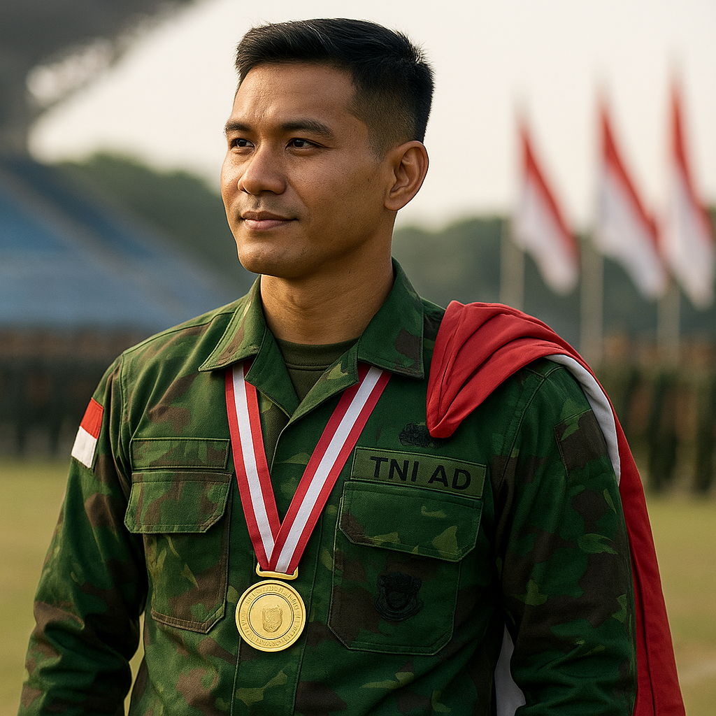 Kisah Inspiratif Mantan Atlet Nasional yang Kini Jadi Perwira TNI AD: Dari Medali Emas ke Medali Pengabdian