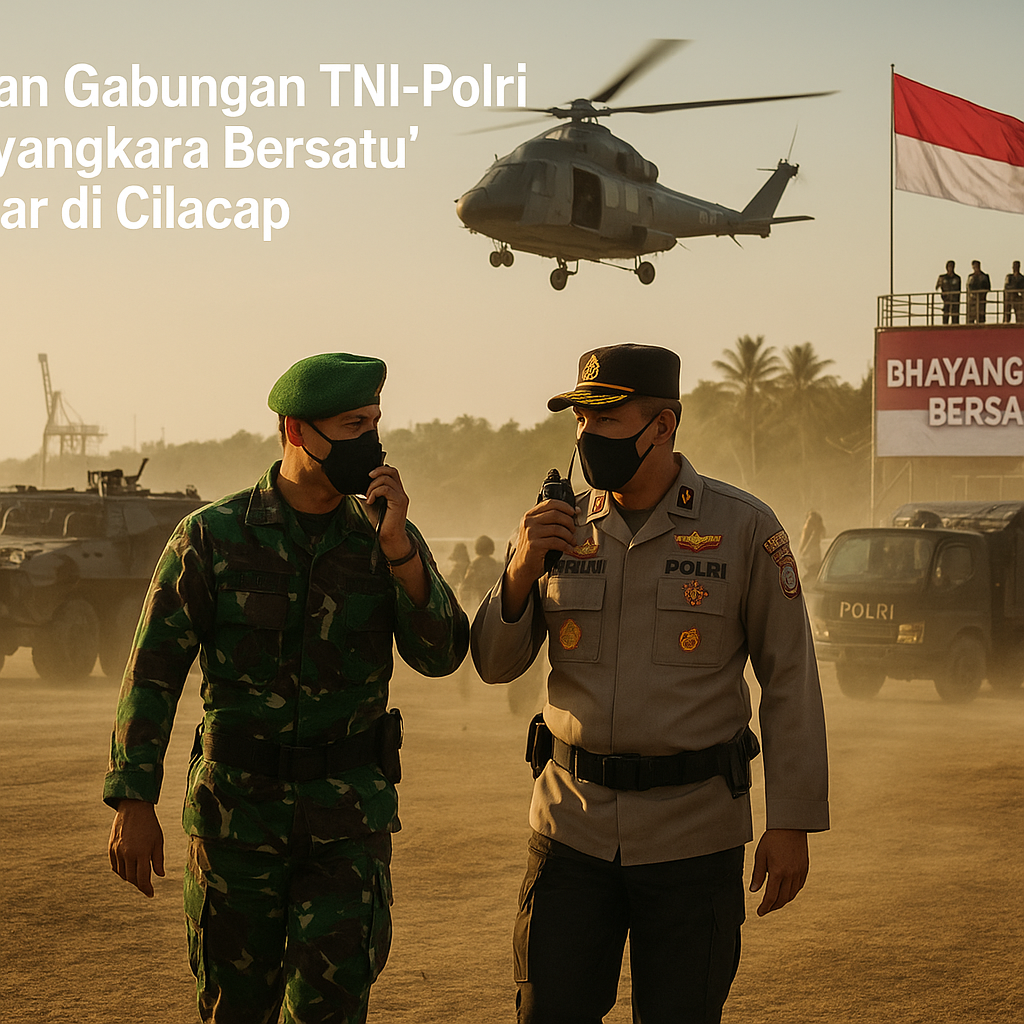 Latihan Gabungan TNI-Polri "Bhayangkara Bersatu" Digelar di Cilacap, Tunjukkan Kekuatan Sinergi Penjaga NKRI