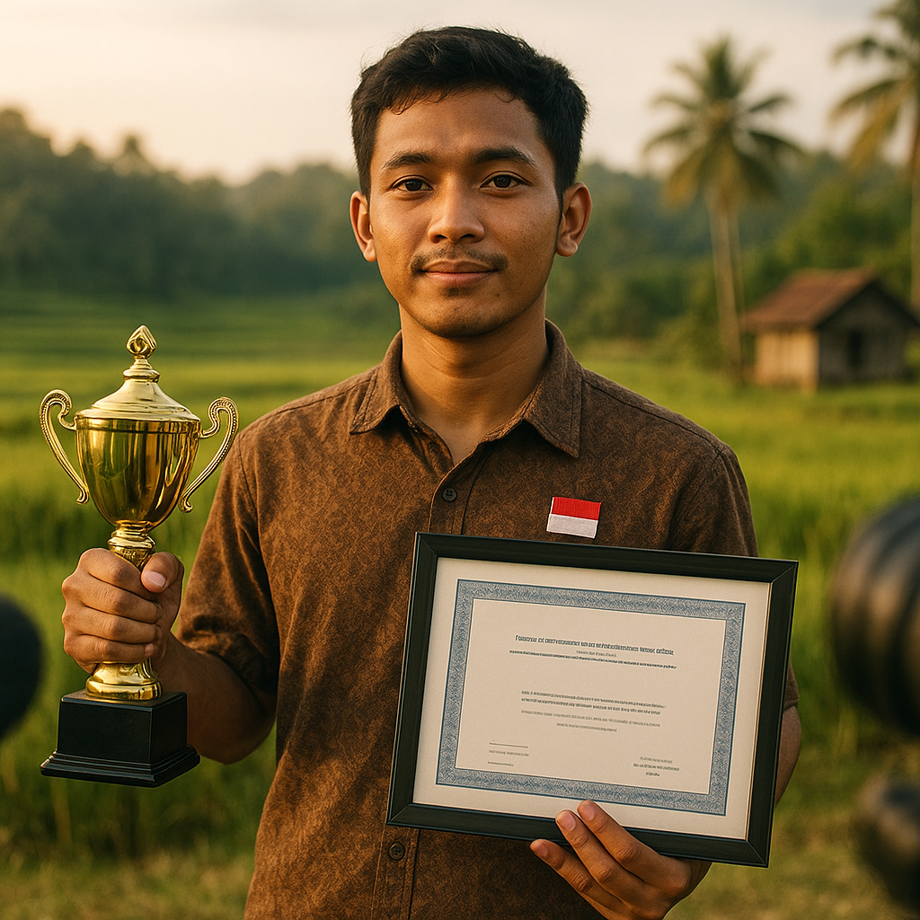 Kisah Inspiratif: Pemuda Desa Raih Prestasi Internasional, Persembahan untuk Indonesia