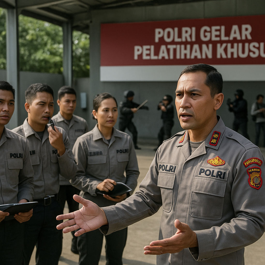 Polri Gelar Pelatihan Khusus, Siap Kawal Demokrasi Indonesia