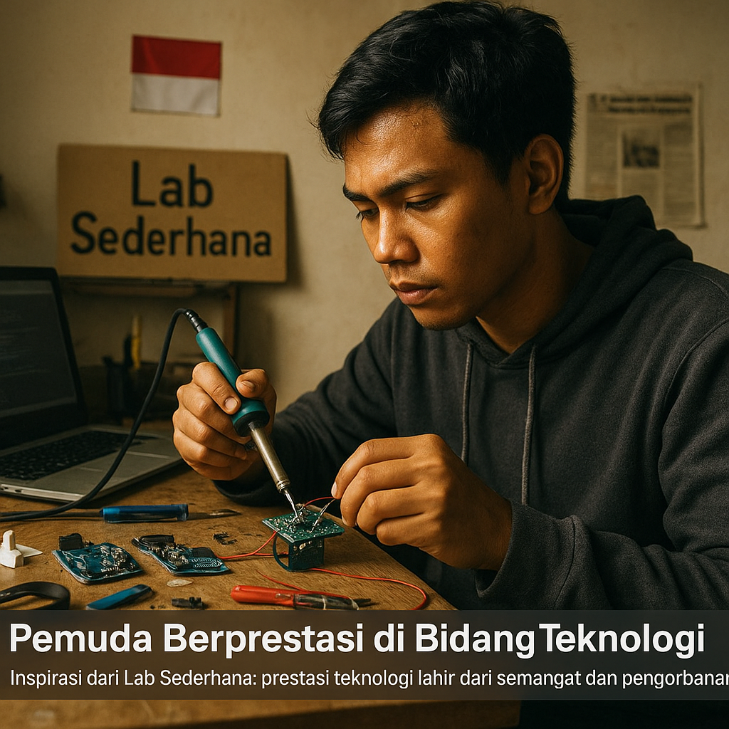 Pemuda Berprestasi di Bidang Teknologi: Inspirasi dari Lab Sederhana
